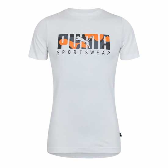 Puma Мъжка Риза Key Camo Graphic Tee T-Shirt Mens Пума Бяло Мъжки ризи