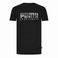 Puma Мъжка Риза Key Camo Graphic Tee T-Shirt Mens Черно Пума Мъжки ризи