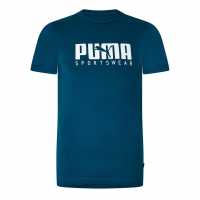 Puma Мъжка Риза Key Graphic Tee T-Shirt Mens Океанска тропика Дрехи за мъже от Puma