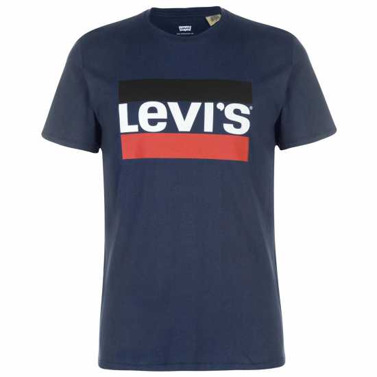 Levis Logo T-Shirt Морска синьо Tshirts under 20