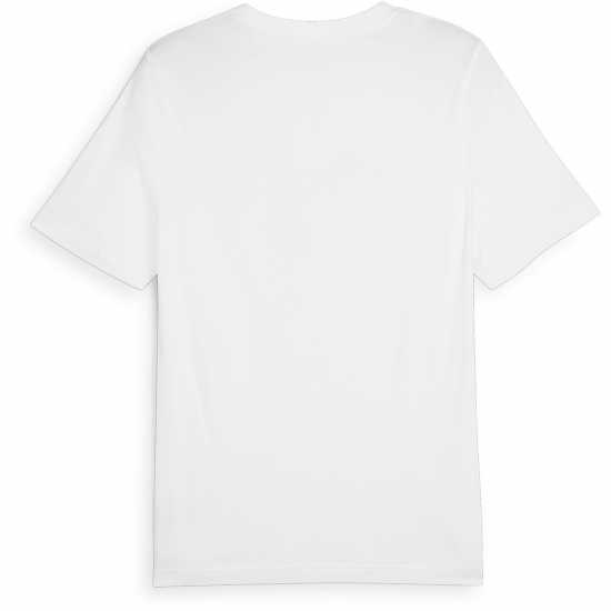 Puma Мъжка Риза Ess+ Logo Lab Cat Tee T-Shirt Mens Пума Бяло 