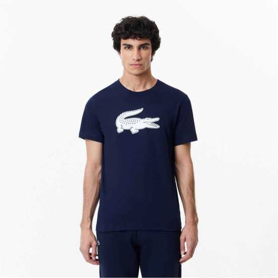 Lacoste Тениска Croc Ii T Shirt Нави 525 