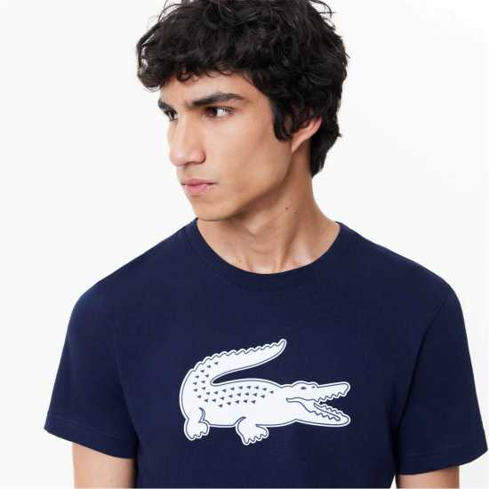 Lacoste Тениска Croc Ii T Shirt Нави 525 