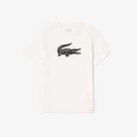 Lacoste Тениска Croc Ii T Shirt Бяло AU8 