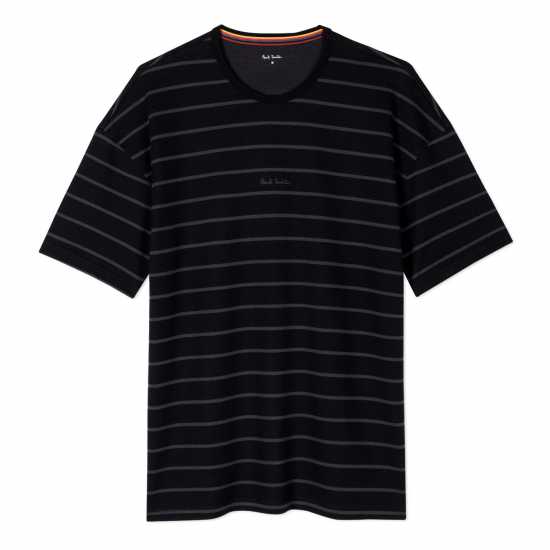 Paul Smith Stripe Longe T-Shirt Черно 79 Мъжки пижами