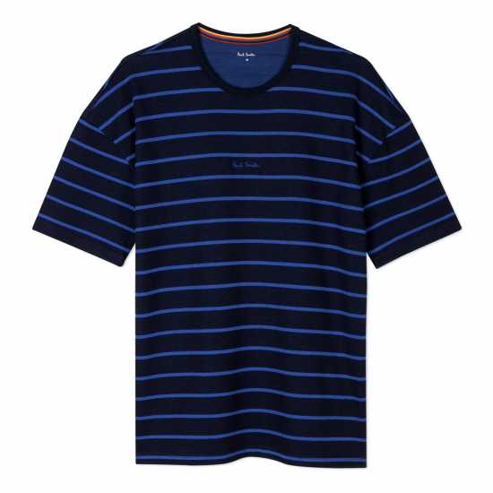 Paul Smith Stripe Longe T-Shirt Син 48 Мъжки пижами