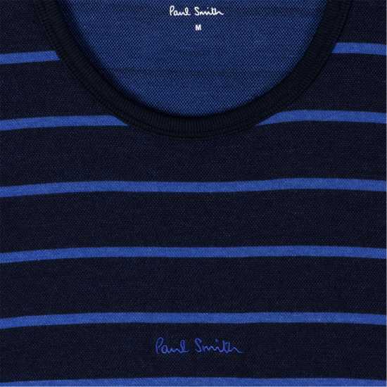 Paul Smith Stripe Longe T-Shirt Син 48 Мъжки пижами