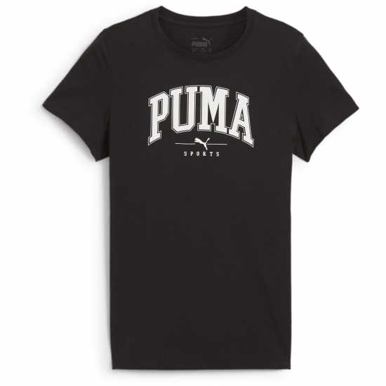 Puma Squad Tee G T-Shirt Unisex Kids Черно Пума Детски тениски и фланелки