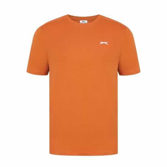 Slazenger Мъжка Риза Plain T-Shirt Mens Ръст Мъжки ризи