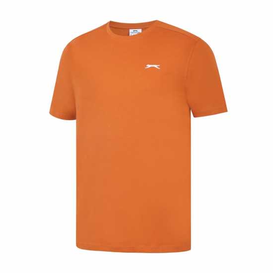 Slazenger Мъжка Риза Plain T-Shirt Mens Ръст Мъжки ризи