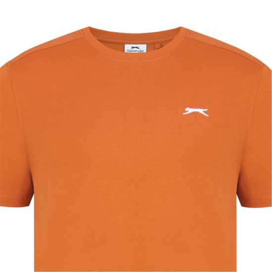 Slazenger Мъжка Риза Plain T-Shirt Mens Ръст Мъжки ризи