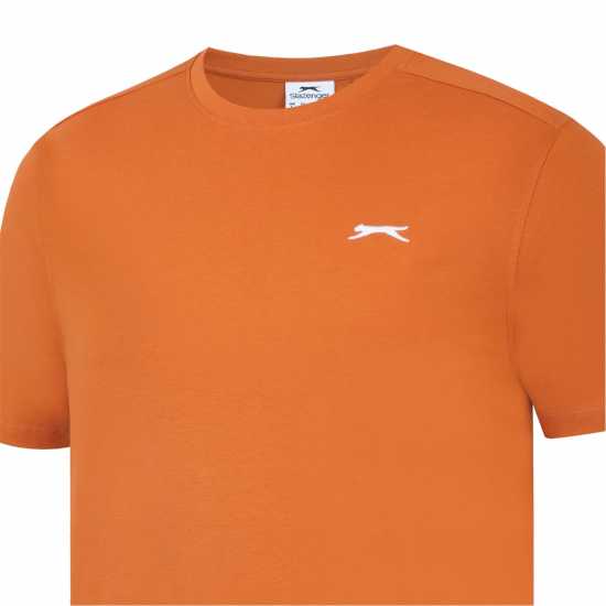 Slazenger Мъжка Риза Plain T-Shirt Mens Ръст Мъжки ризи