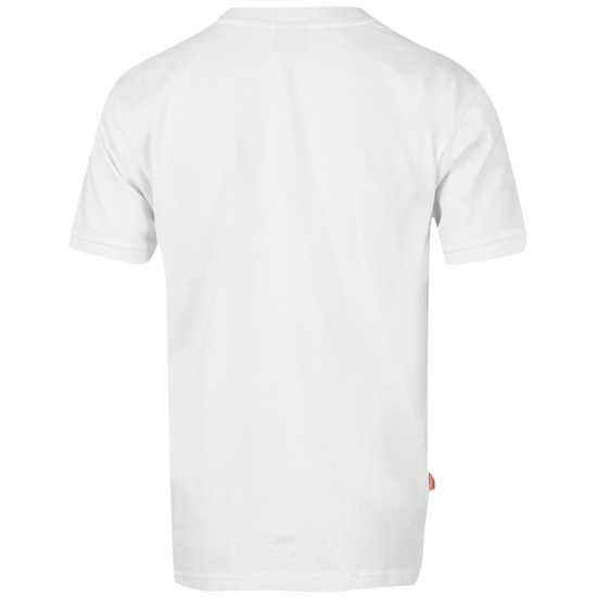 Slazenger Тениска Junior Boys Plain Tee Shirt Бяло Мъжки тениски и фланелки