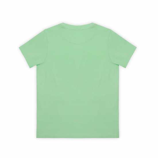 Slazenger Тениска Junior Boys Plain Tee Shirt Зелено Детски тениски и фланелки