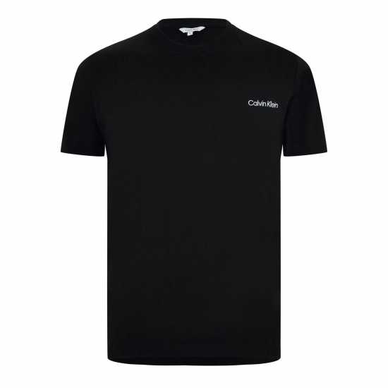 Calvin Klein Мъжка Тениска Core Logo T Shirt Mens PVH черно Мъжки ризи