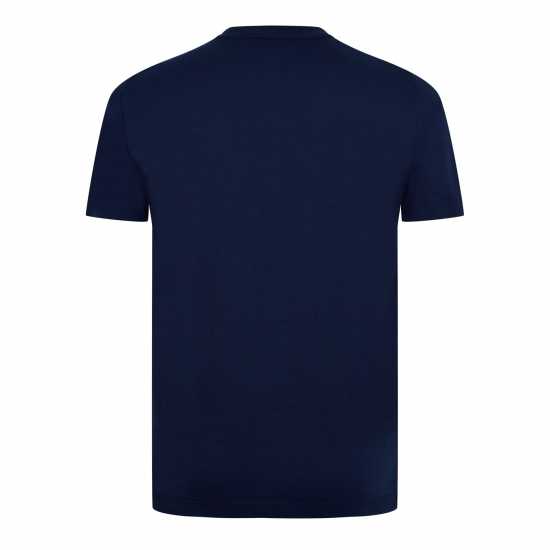 Calvin Klein Мъжка Тениска Core Logo T Shirt Mens Нави Ирис Мъжки ризи