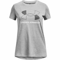 Under Armour Armour Ua Tech Bl Twist Ss T-Shirt Girls Сиво 