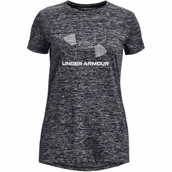 Under Armour Armour Ua Tech Bl Twist Ss T-Shirt Girls Черно 