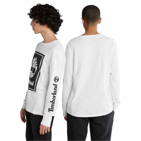 Timberland Горнище С Дълъг Ръкав Logo Long Sleeve Top  Timberland