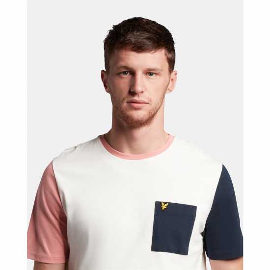 Lyle And Scott Тениска Contrast T Shirt  Tshirts under 20