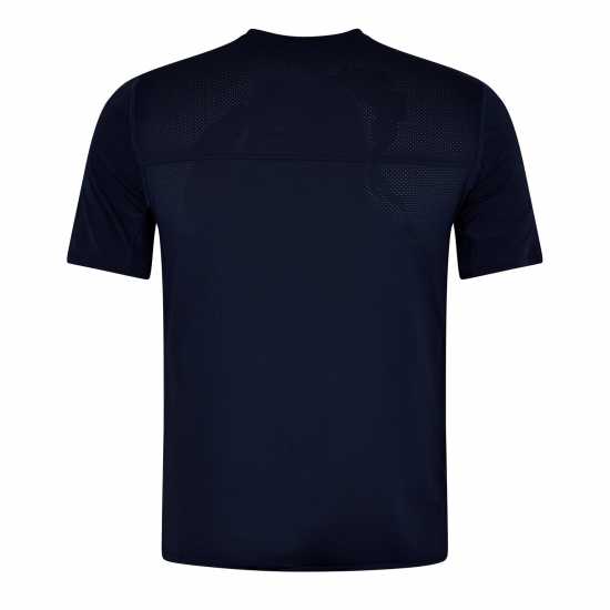 Reebok Athlete T-Shirt Вектор Нави Мъжко облекло за едри хора