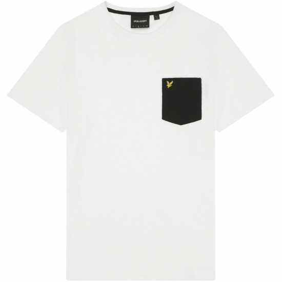 Lyle And Scott Contras Pck Tee Sn99 Бял W104 