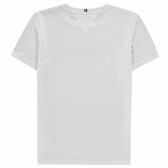 Tommy Hilfiger Тениска Junior Corp Logo T Shirt Ярко бяло Kids