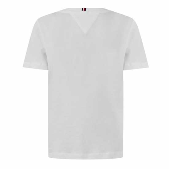 Tommy Hilfiger Тениска Junior Corp Logo T Shirt Ярко бяло Kids