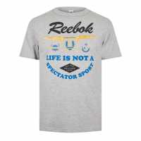 Reebok Cl Res Tee 99 M сив хизер Мъжки ризи