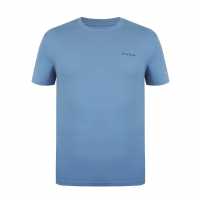 Firetrap Тениска Trek T Shirt Mens Blue Мъжко облекло за едри хора