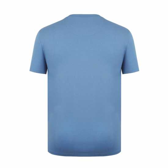 Firetrap Тениска Trek T Shirt Mens Blue Мъжко облекло за едри хора