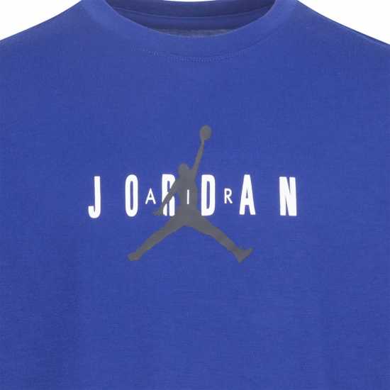 Air Jordan Jm Sustain T Jn51 Кралско синьо Детски тениски и фланелки