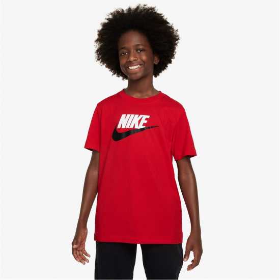 Sale Nike Sportswear T-Shirt Junior Единично червено 