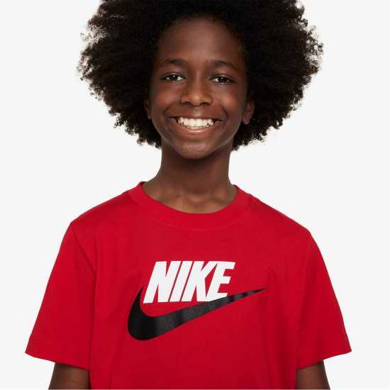 Sale Nike Sportswear T-Shirt Junior Единично червено 