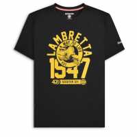 Lambretta Tee Черно/Злато 