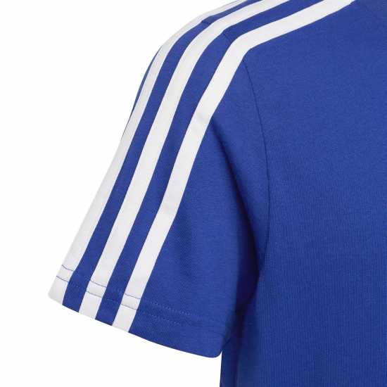 Adidas Stripe Essentials T-Shirt Junior Синьо/Бяло Детски тениски и фланелки