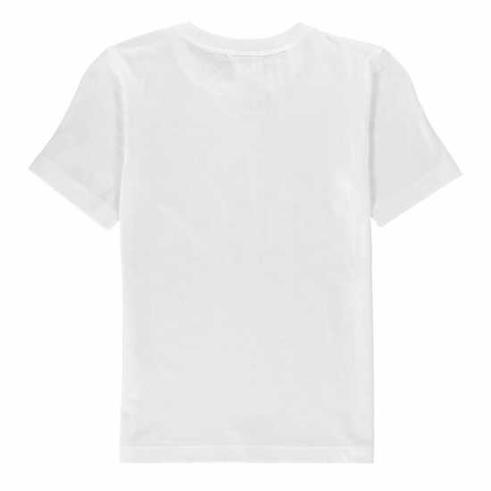 Sale Детска Тениска Adidas Logo T Shirt Junior White BOS Детски тениски и фланелки