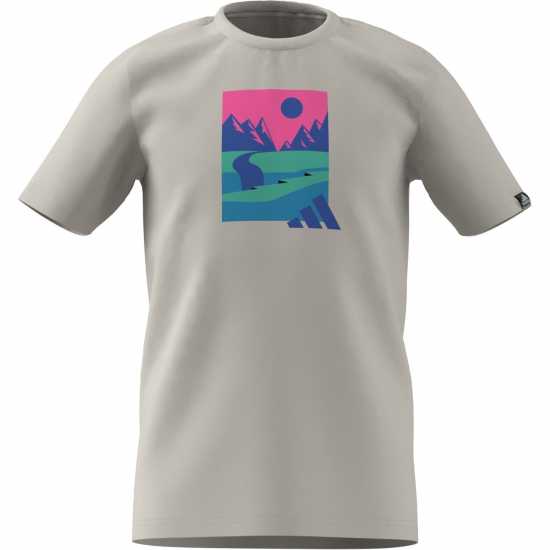 Adidas Детска Тениска Logo T Shirt Junior Сезонна Графика2 