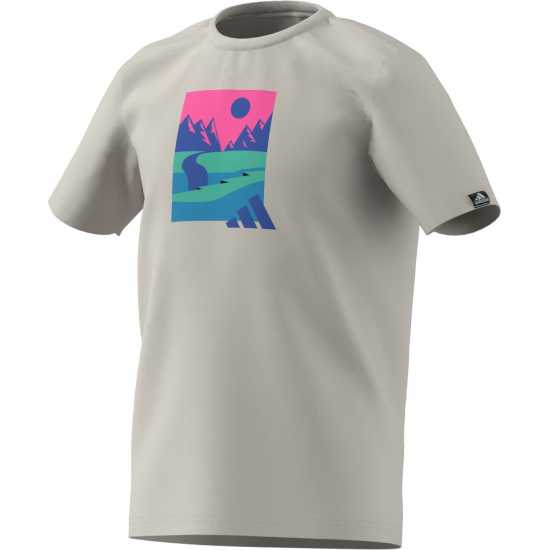 Adidas Детска Тениска Logo T Shirt Junior Сезонна Графика2 