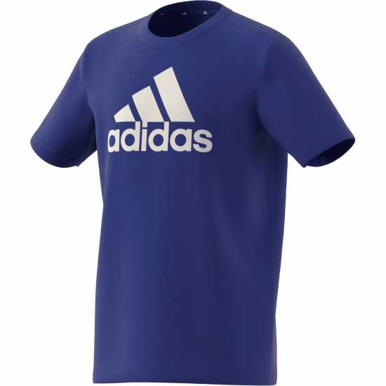 Adidas Детска Тениска Logo T Shirt Junior Ясно синьо 