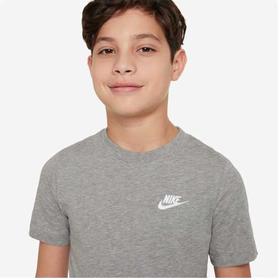 Nike Тениска Момчета Futura T Shirt Junior Boys Сиво Детски тениски и фланелки