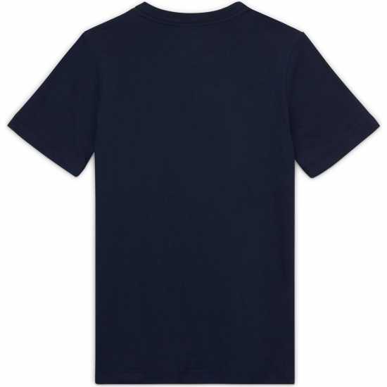 Nike Тениска Момчета Futura T Shirt Junior Boys Морска синьо Детски тениски и фланелки