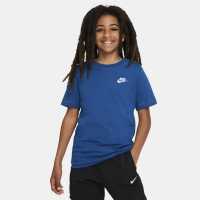 Nike Тениска Момчета Futura T Shirt Junior Boys Съдебен син 