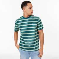 Jack Wills Striped T-Shirt  Мъжко облекло за едри хора