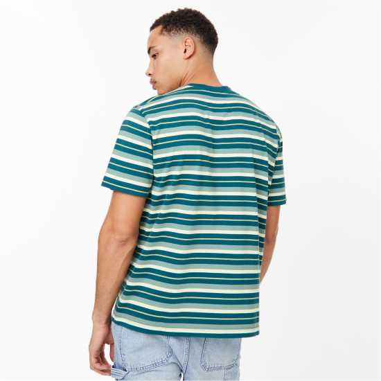 Jack Wills Striped T-Shirt  Мъжко облекло за едри хора