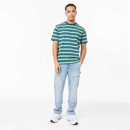 Jack Wills Striped T-Shirt  Мъжко облекло за едри хора