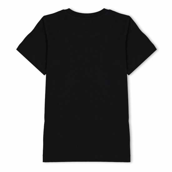 Champion Graphic Print Crew Tee Juniors Черно Детски тениски и фланелки