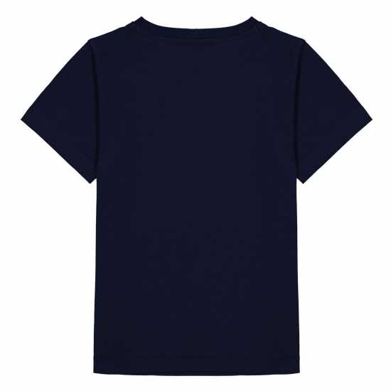 Champion Graphic Print Crew Tee Juniors Морска синьо Детски тениски и фланелки