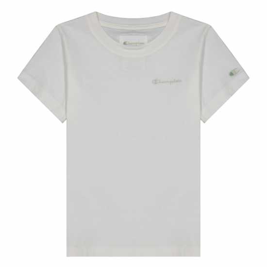 Champion Roc Efu Ts Jn99 Off White Детски тениски и фланелки