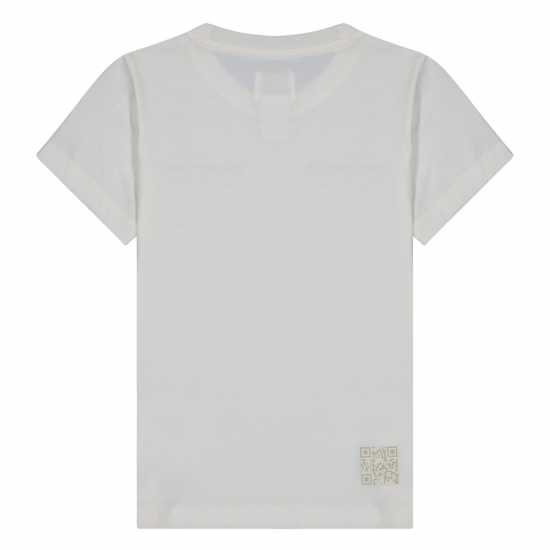 Champion Roc Efu Ts Jn99 Off White Детски тениски и фланелки